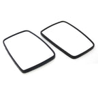 Set of 2 Heated Mirror Glass Chrome for Dodge RAM 1500 2500 (2009–2018)
