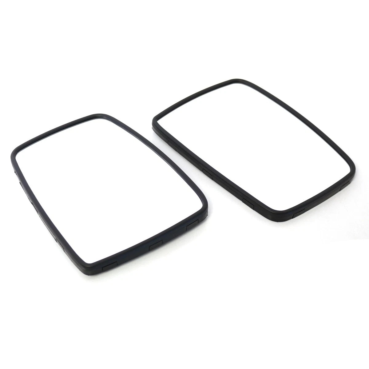 Set of 2 Heated Mirror Glass Chrome for Dodge RAM 1500 2500 (2009–2018)
