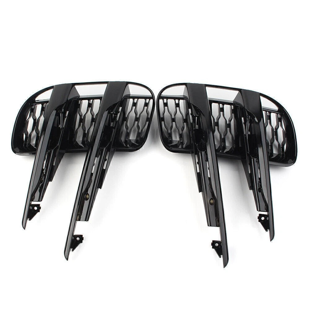 2X Front Bumper Grille for Land Rover Range Rover Evoque (2019–Present) LR114728 LR114729