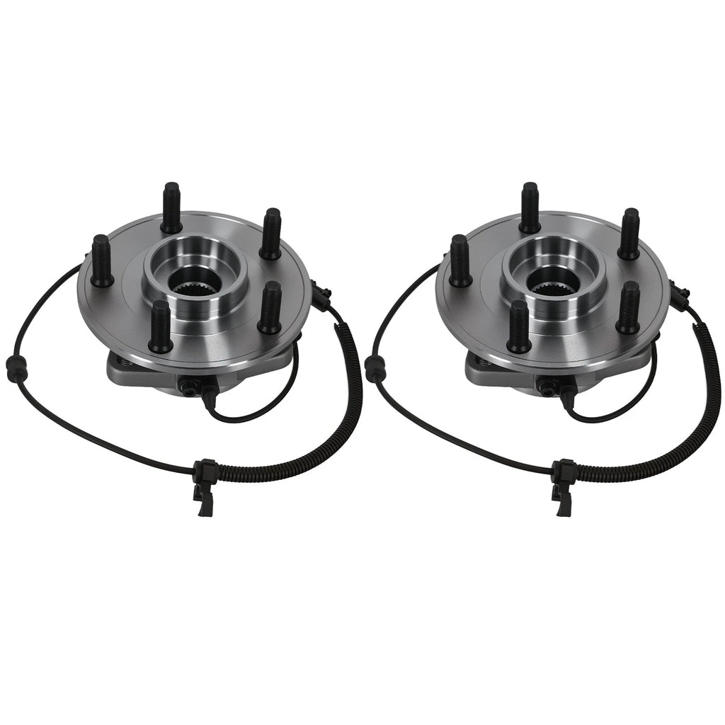 Pair Front Wheel Hub Bearing Assembly for Jeep Wrangler (2007–2010) 513272 ABS
