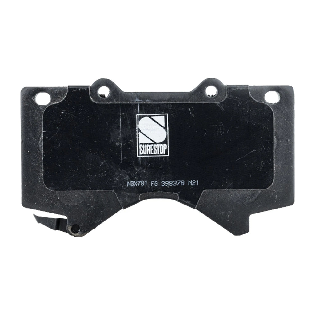 Set of 4 Ceramic Brake Pads for Toyota Tundra Sequoia (2007–2021)