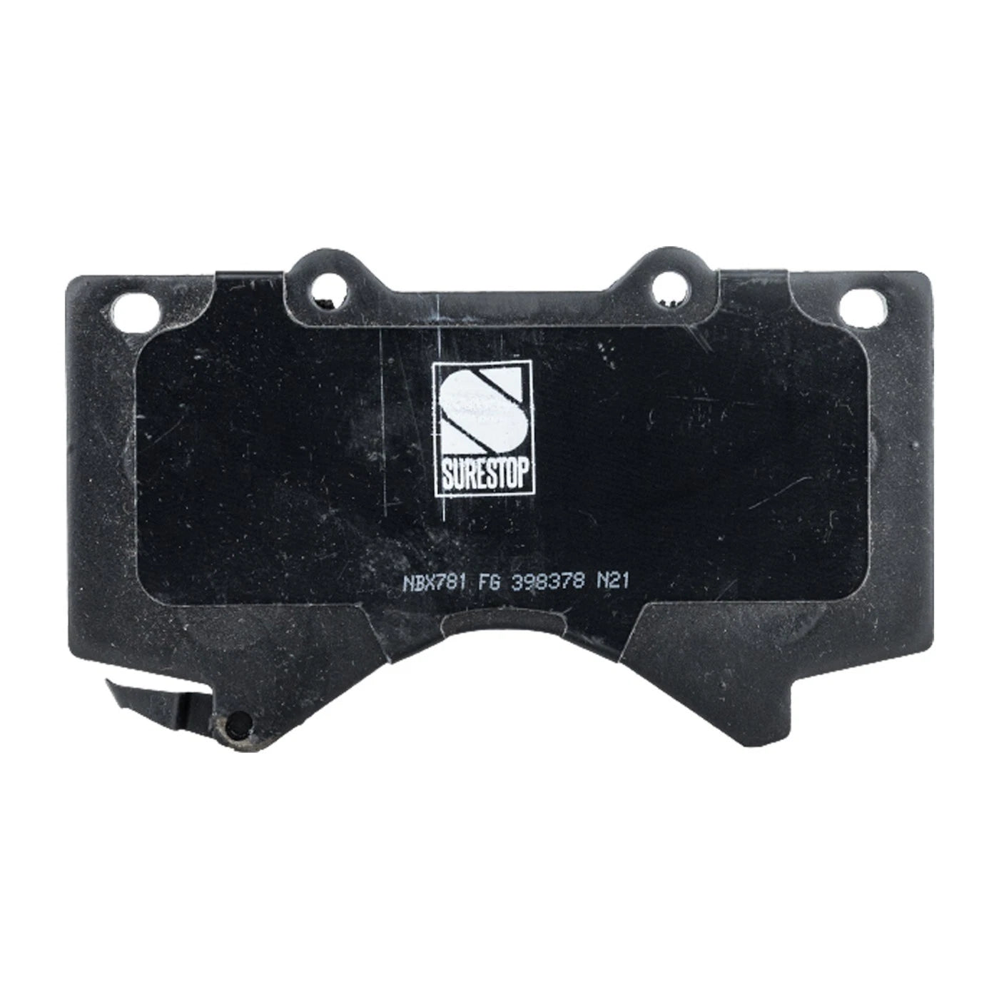 Set of 4 Ceramic Brake Pads for Toyota Tundra Sequoia (2007–2021)