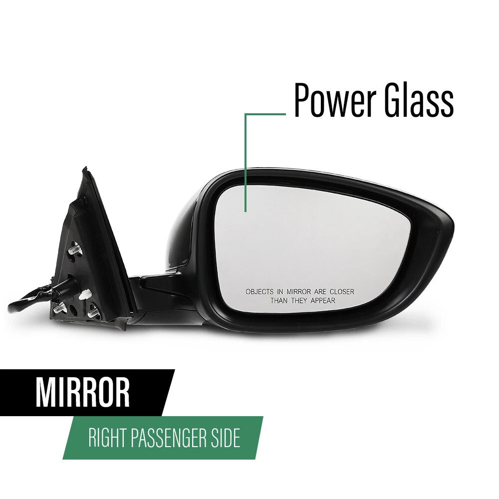 Power Mirror for Honda Accord (2018–2022) - 3 Pin Manual Fold, Passenger Side