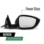 Power Mirror for Honda Accord (2018–2022) - 3 Pin Manual Fold, Passenger Side
