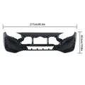 Front Bumper Cover for Nissan Sentra S/SV/SR (2024) - Black Primed Plastic