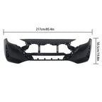 Front Bumper Cover for Nissan Sentra S/SV/SR (2024) - Black Primed Plastic