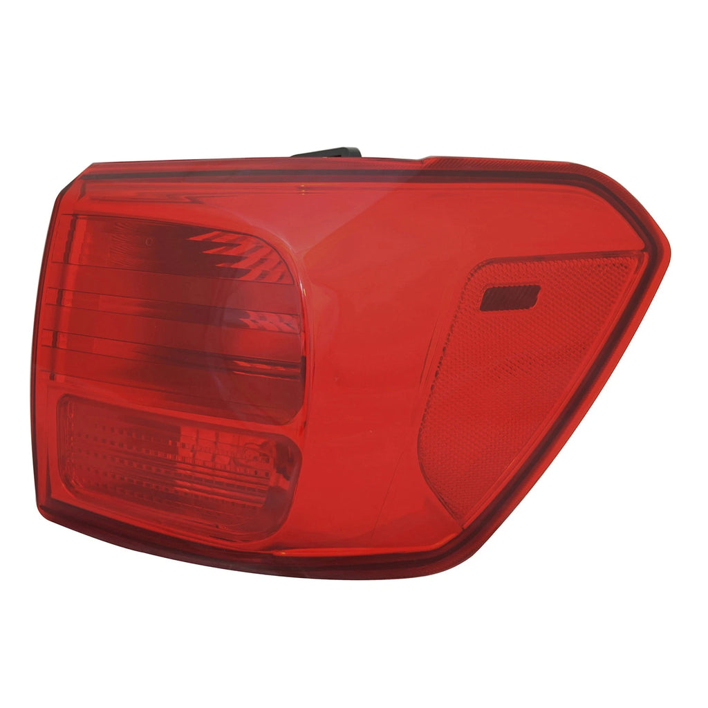 Passenger Side Outer Tail Light Assembly Replacement for Kia Sedona (2016–2018)