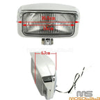 Custom Square Headlight for Harley Chopper Bobber Cafe Racer Motorcycle