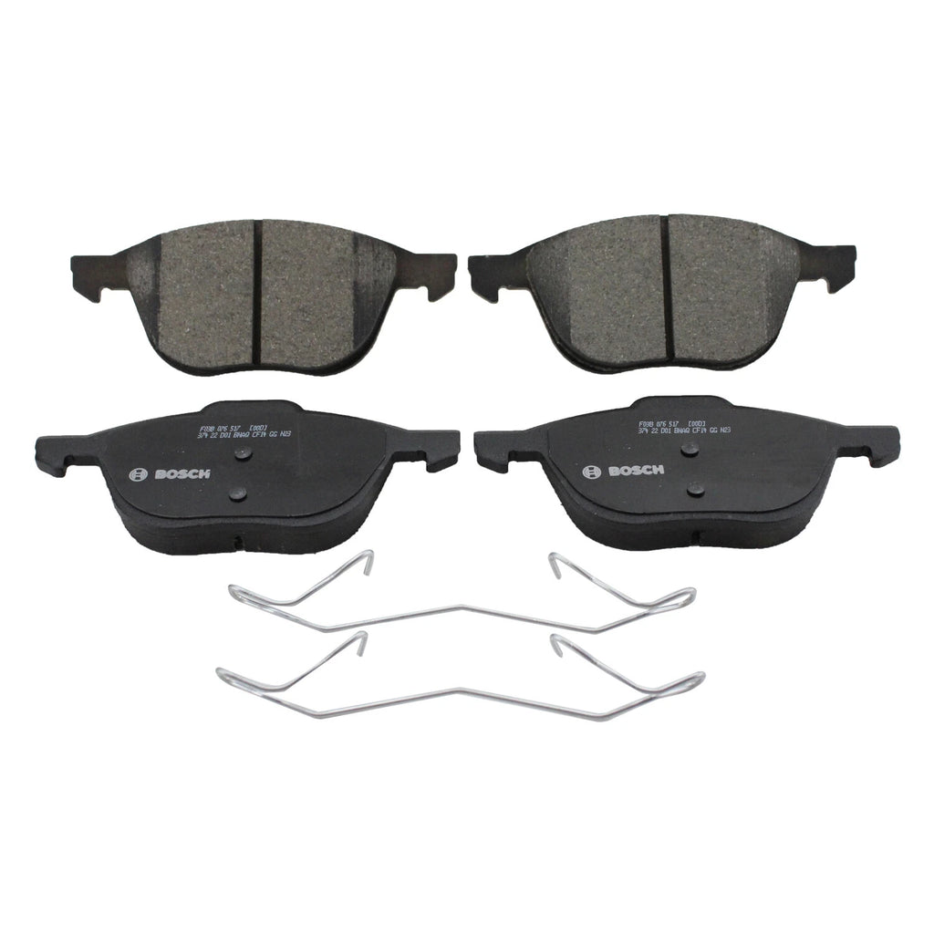 Set of 4 Front Disc Brake Pads for Mazda 3, Ford Focus (2004–2014) BC1044