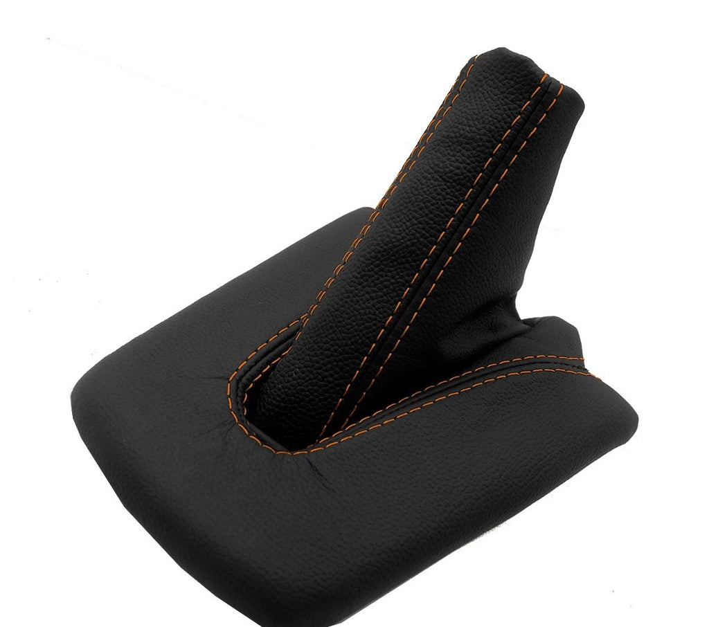 Manual & E Brake Boot Set for BMW M3 Z4 E85 (2003–2008) - Orange Stitch