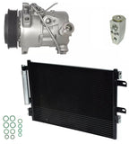 AC Compressor Kit With Condenser for Jeep Patriot 2.4L (2015–2015)