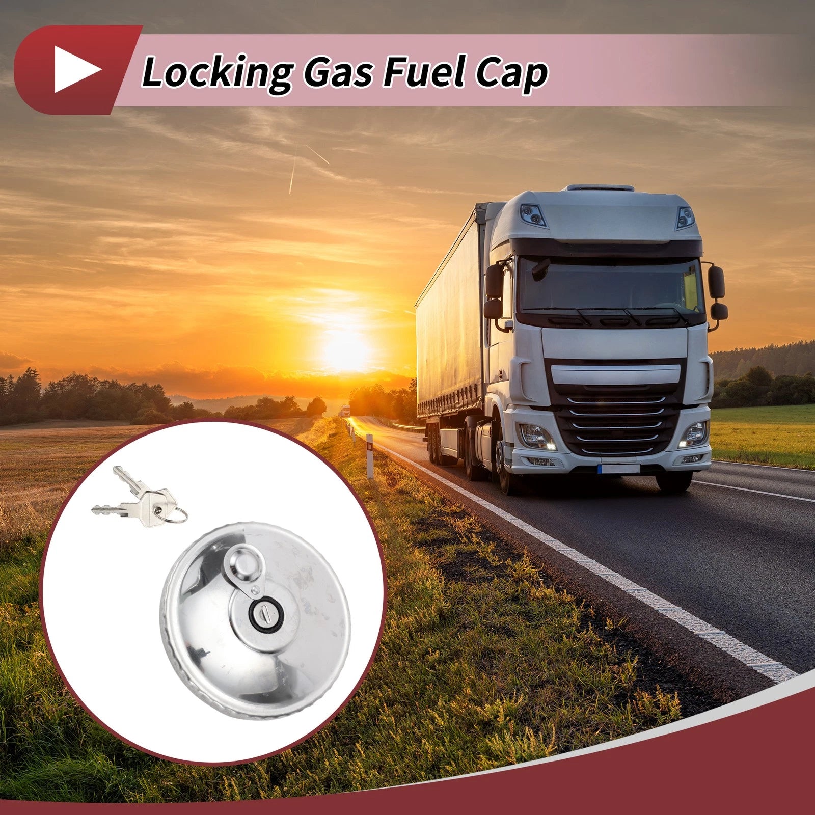 Locking Gas Cap No. 3024710130/0004711230 for Mercedes-Benz 