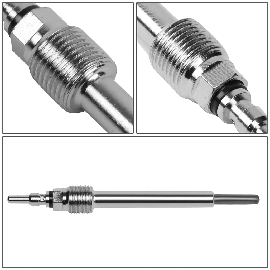 Set of 8 Glow Plugs for Ford E/F-Series 6.0L Turbo Diesel (2004–2010)