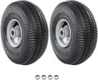 2X 4.10/3.50-4 Front Wheel & Tire Assy for Toro TimeCutter (2010–2023) 105-3471