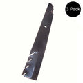 3X 72" Cut Toothed Mulching Blades for SCAG (48112, 481709, 482882)