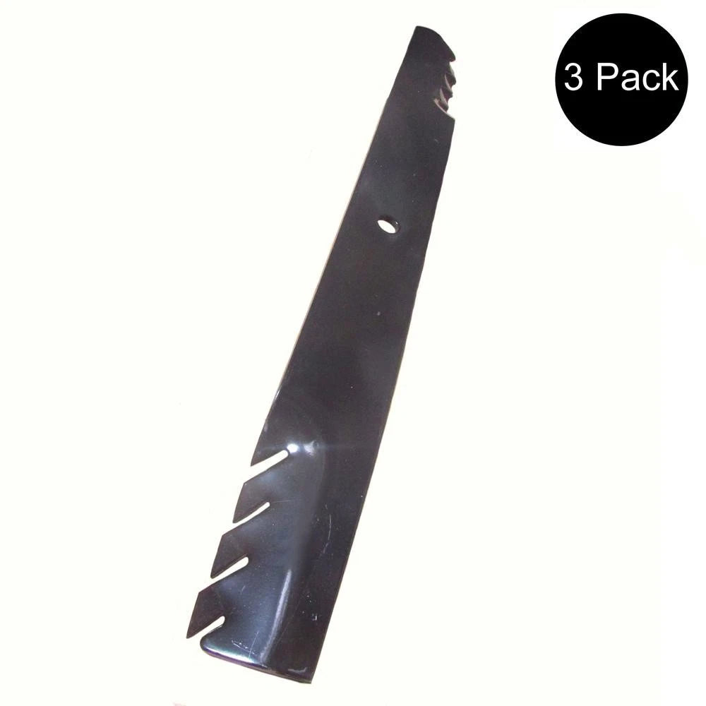 3X 72" Cut Toothed Mulching Blades for SCAG (48112, 481709, 482882)