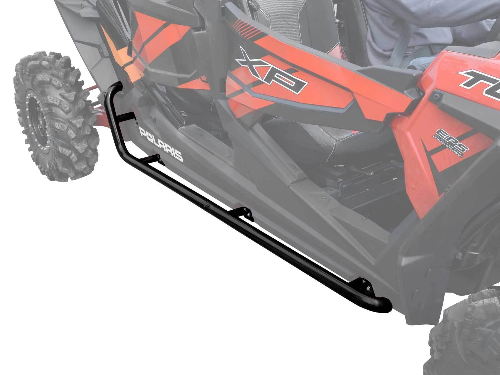 SuperATV Rock Sliding Nerf Bars for Polaris RZR 4 900 (2015–2018)