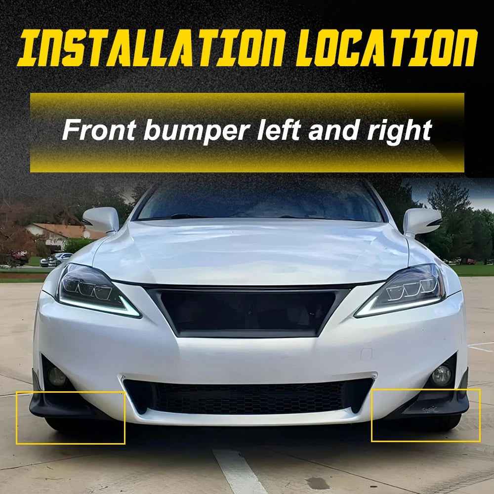 Set of 2 Headlight Support Brackets for Lexus IS250 IS350 (2009â2010)