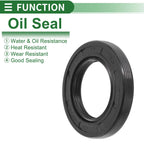 Set of 5 Oil Seal TG4 Lip Seal Ring NBR Rubber 30x50x7mm