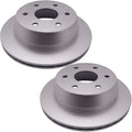Set of 2 Rear Brake Rotors 325mm for GMC Chevy (1 Piston Calipers)