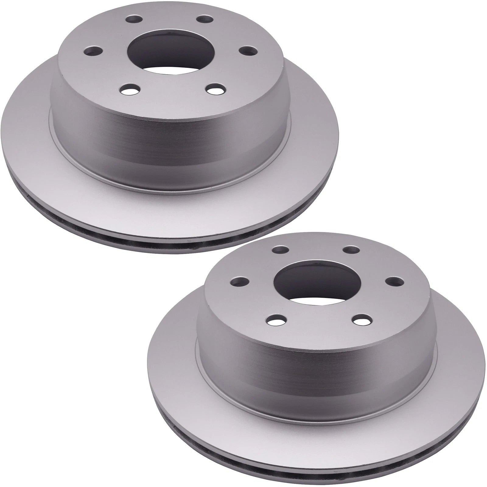 Set of 2 Rear Brake Rotors 325mm for GMC Chevy (1 Piston Calipers)