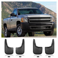 Set of 4 Splash Guards Mud Flaps for Chevy Silverado 1500 (2007–2013)