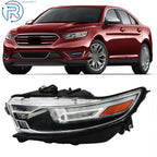Halogen Left Side Headlight Assembly for Ford Taurus (2013–2014)