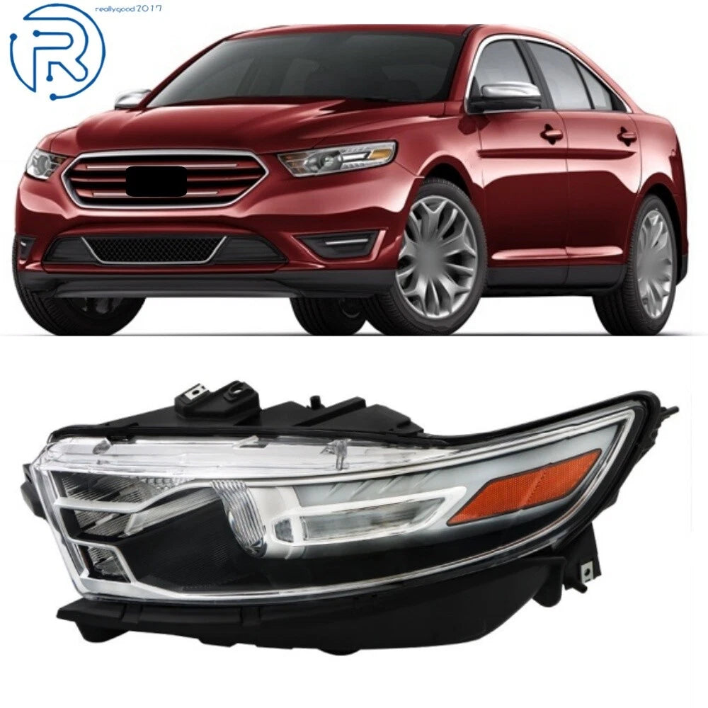 Halogen Left Side Headlight Assembly for Ford Taurus (2013–2014)