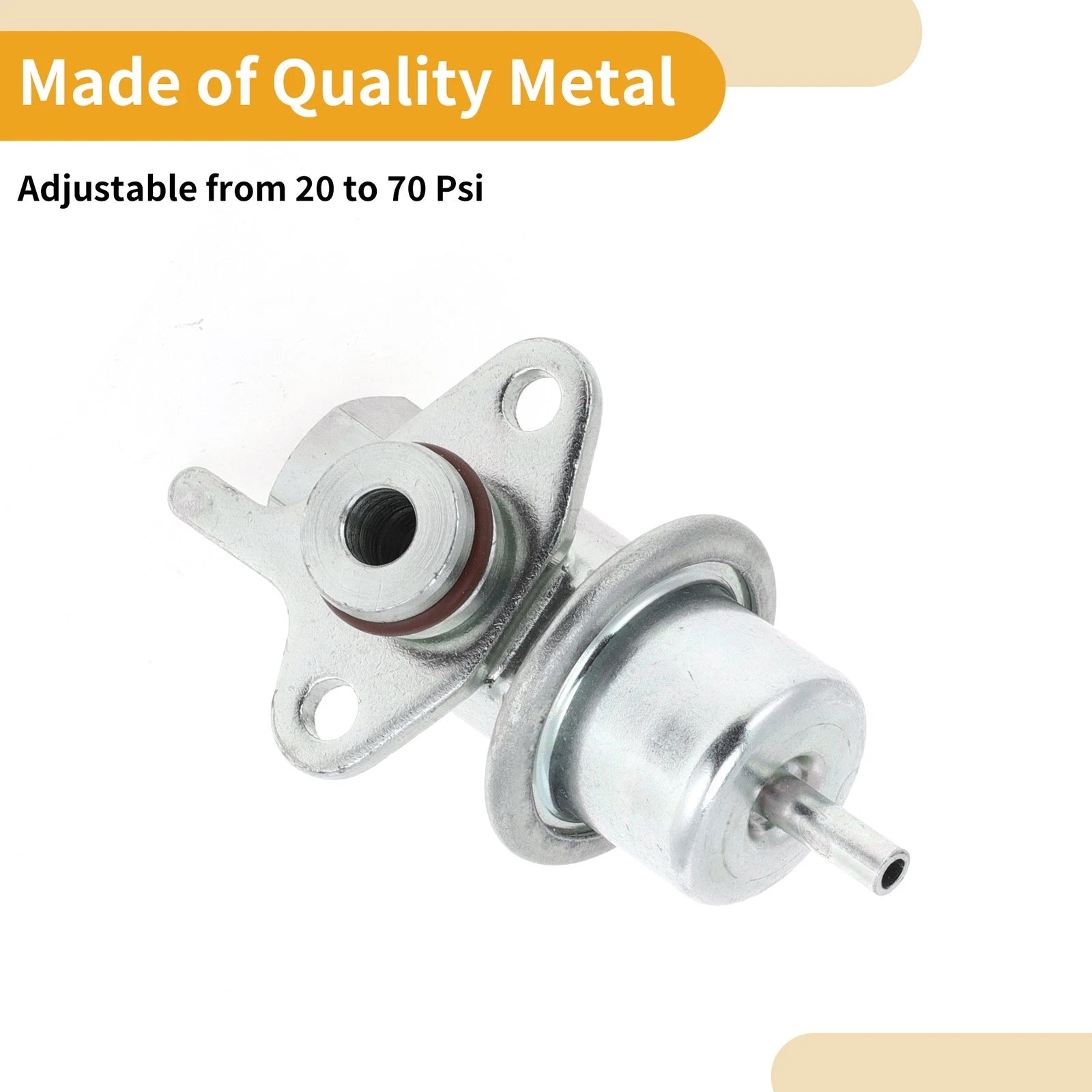 Fuel Pressure Regulator for Hyundai Accent (1995–1999) No. 3530122032 Metal