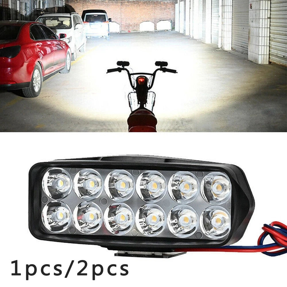 9-85V LED Light 6000K White 120x50mm for ATV (All Years) 2400LM