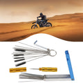 Carburetor Cleaning Tool Set for Automotive (Steel & Nylon Brushes)