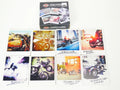 Set of 8 Multi-Color Snapshot Wood Beer Coasters for Harley Davidson