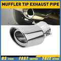 Exhaust Tip Pipe for Universal Fit (Clamp-On, 2.5" Diameter)