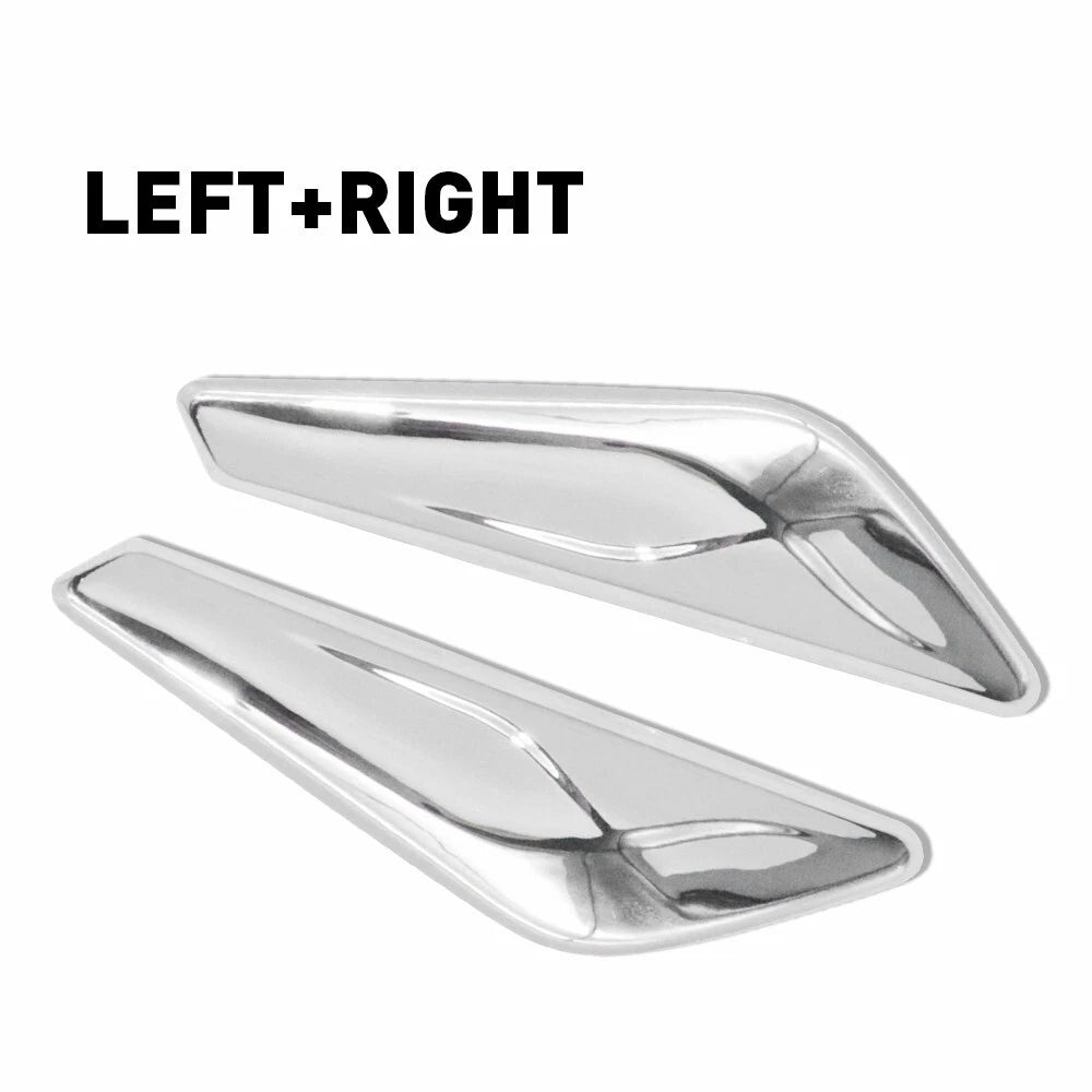 Chrome Fender Trim Finisher for BMW X4 X3 (2015-2017)