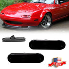2X Smoked Side Marker Lights for Mazda Miata MX-5 (1990–2005)