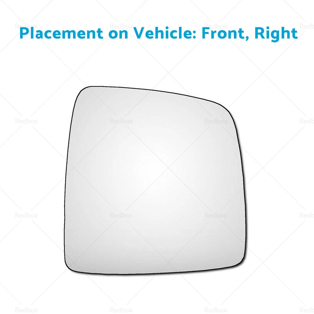 Right Driver Side Mirror Glass for Hyundai iMax (2008)