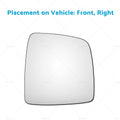 Right Driver Side Mirror Glass for Hyundai iMax (2008)