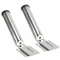 Set of 4 Removable 30 Degree Boat Fishing Rod Holders Slide Mount