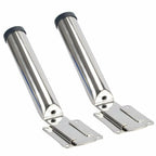 Set of 4 Removable 30 Degree Boat Fishing Rod Holders Slide Mount