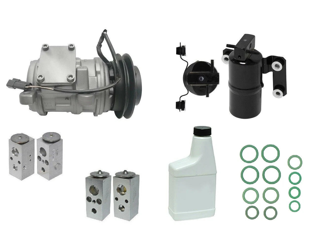 AC Compressor Kit Replacement for Toyota Highlander (2001-2007)