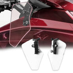 Set of 2 Clear Upper Air Deflectors for Honda Goldwing GL1800 (2018–2025)
