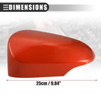 Left Side Mirror Cover Cap for Toyota Yaris (2012–2020) - Orange