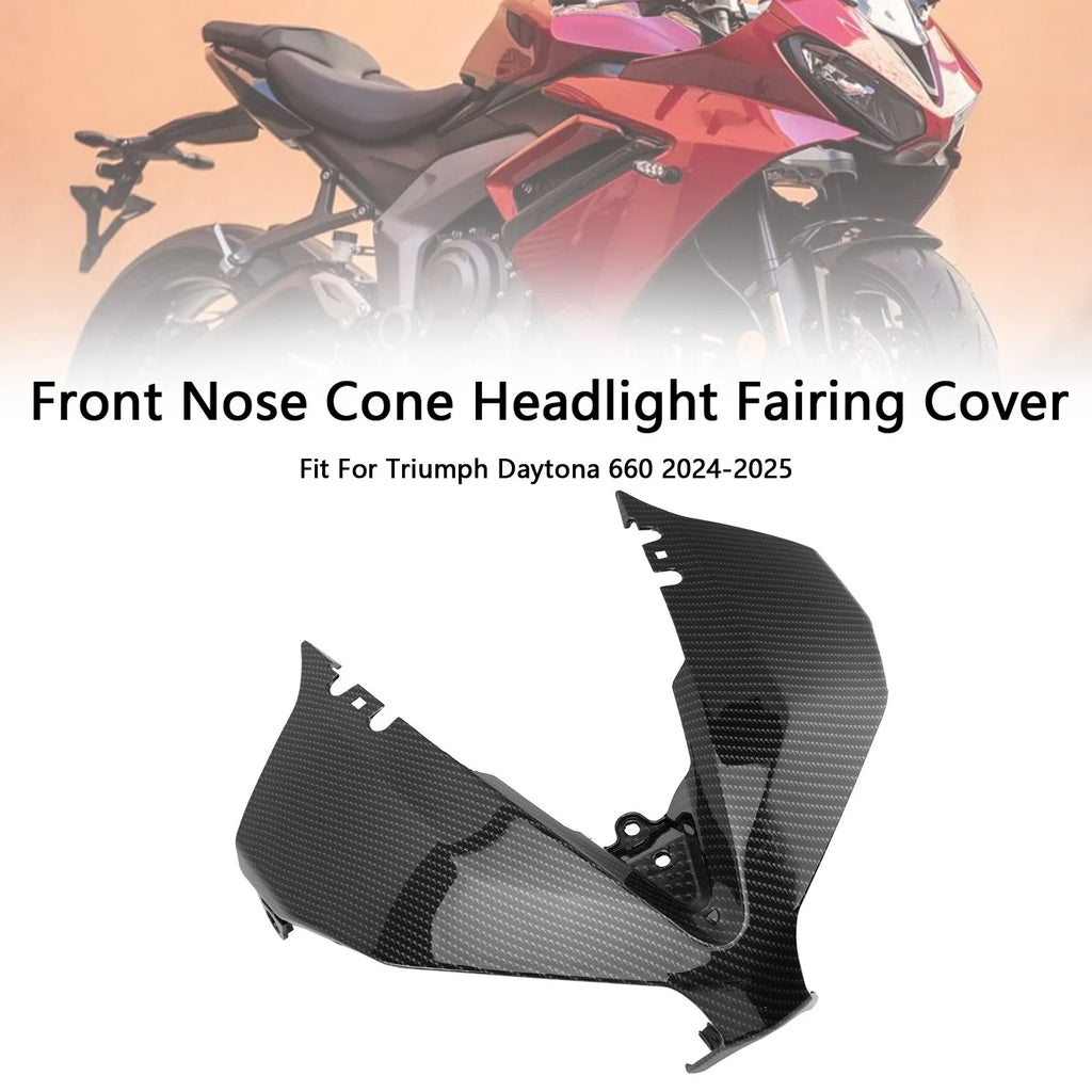 Front Nose Cone Headlight Fairing Cover for Daytona 660 (2024–2025)