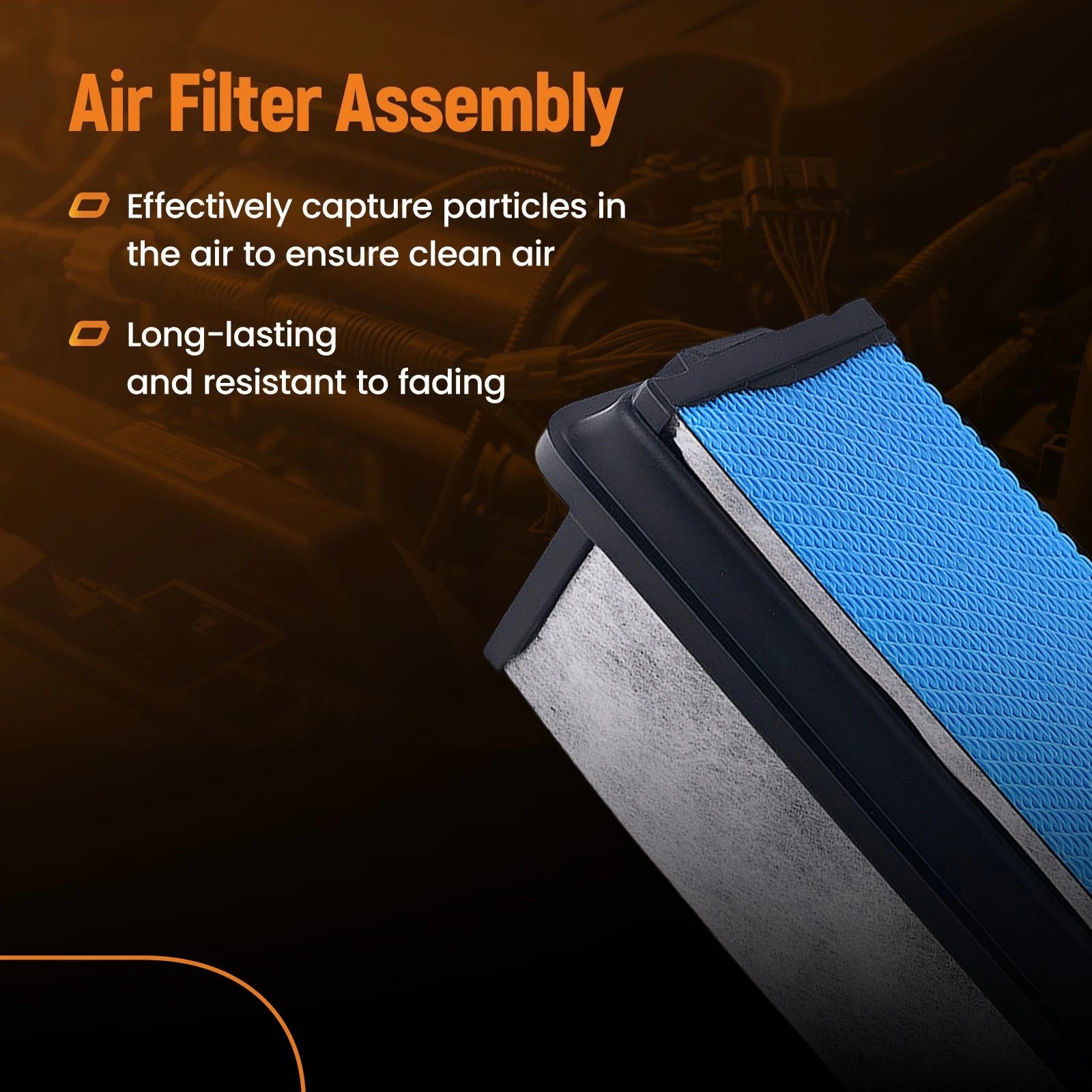 Air Filter Element for Freightliner Cascadia 2018–2022