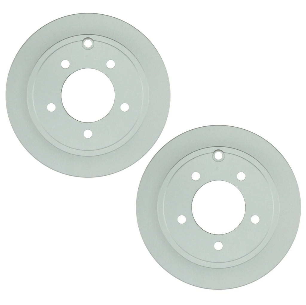Set of 2 Bosch QuietCast Rear Disc Brake Rotors for Chrysler Dodge Jeep (262mm)