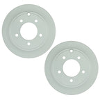 Set of 2 Bosch QuietCast Rear Disc Brake Rotors for Chrysler Dodge Jeep (262mm)