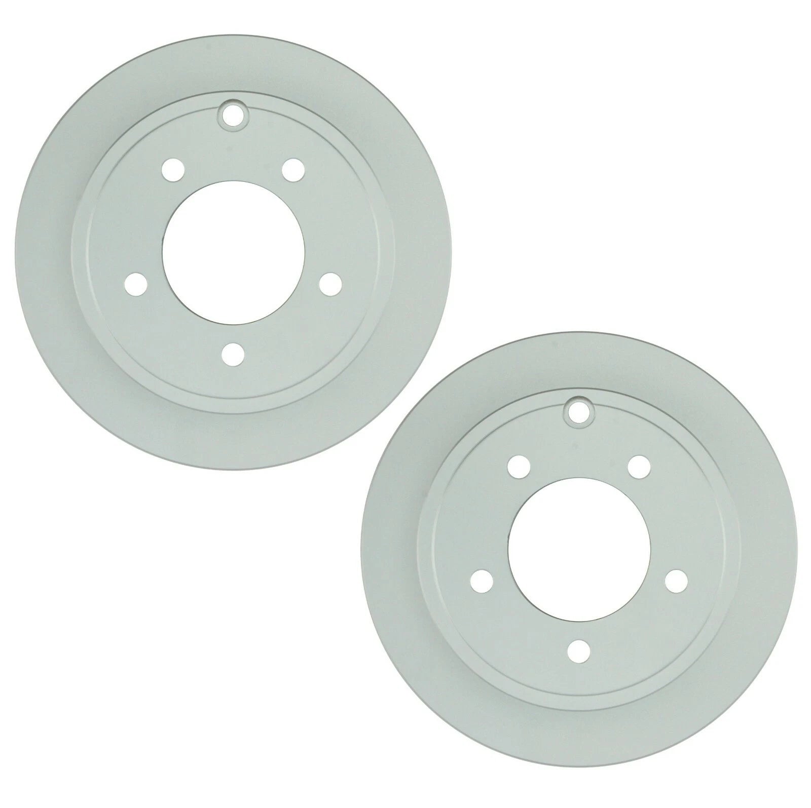 Set of 2 Bosch QuietCast Rear Disc Brake Rotors for Chrysler Dodge Jeep (262mm)