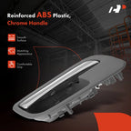 2X Rear Chrome Interior Door Handles for Chevy Tahoe GMC Cadillac (2000–2023)
