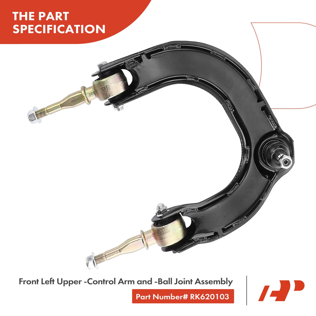 Set of 8 Front Control Arms with Ball Joints for Hyundai Sonata