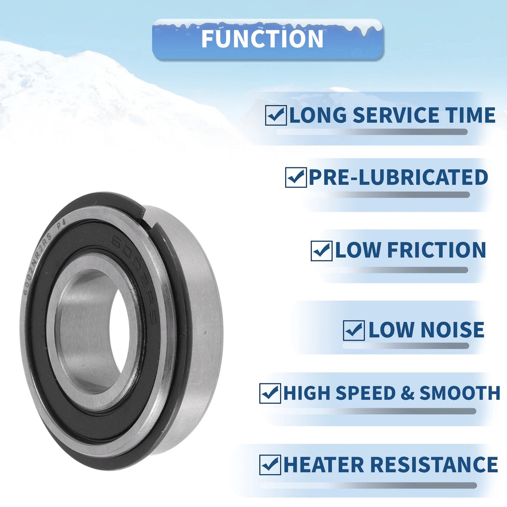 Deep Groove Ball Bearings 6002NR2RS for Various Applications (15x32x9mm)
